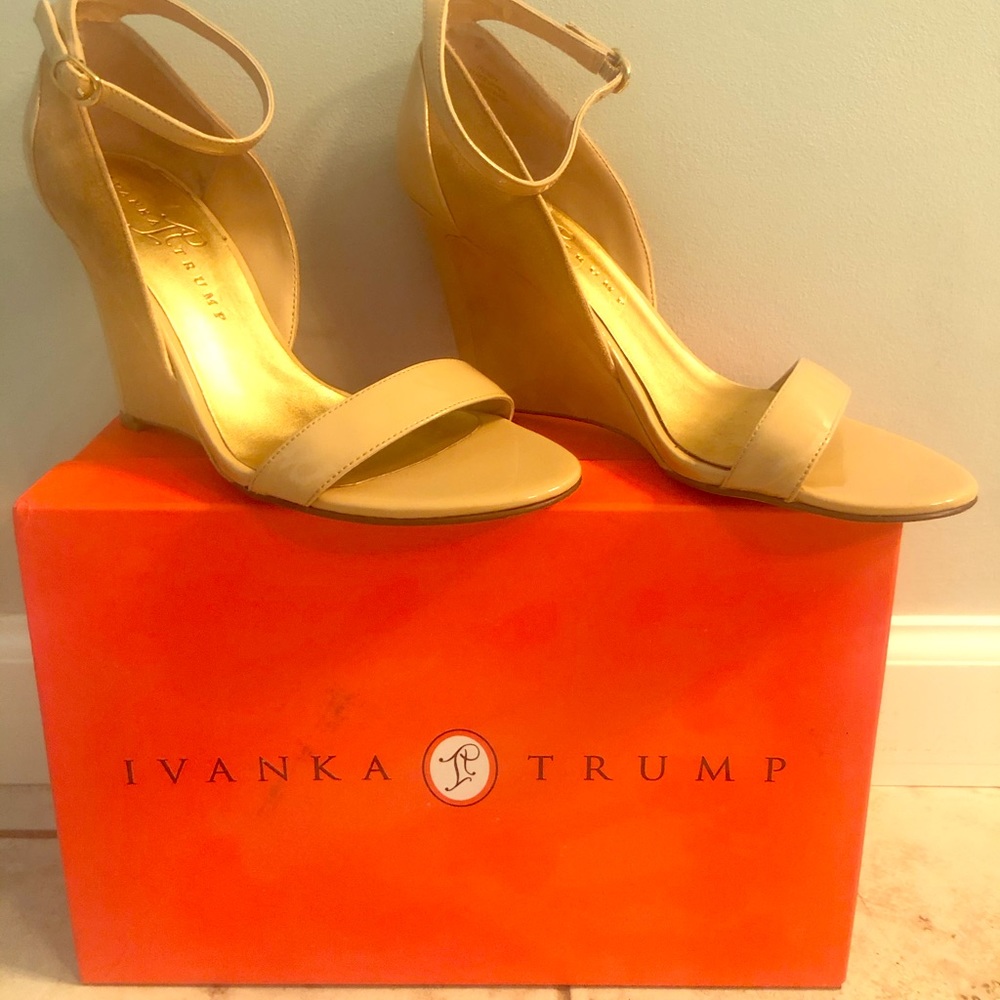 Ivanka Trump Wedge Dress Sandals